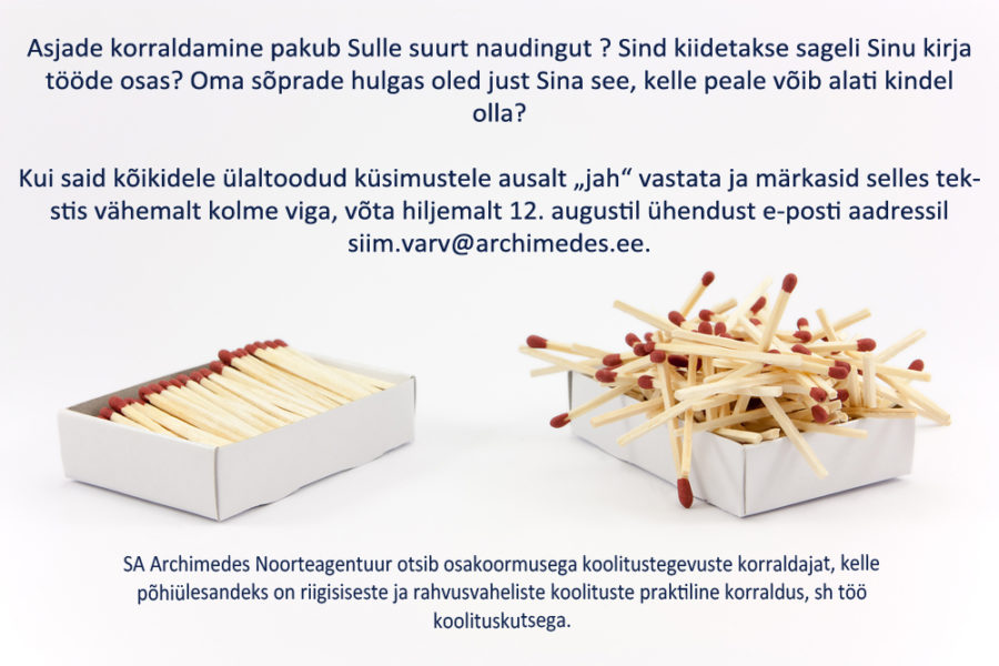 SANA pakub tööd